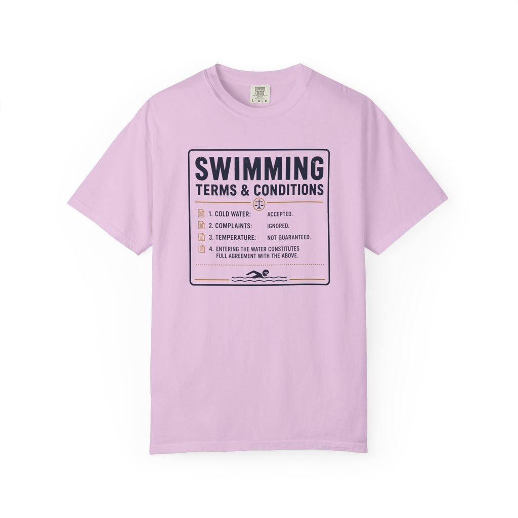 Swimming Terms and Conditions T-shirt
