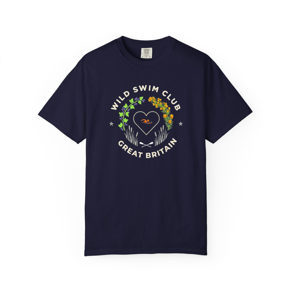 Wild Swim Club Great Britain T-shirt