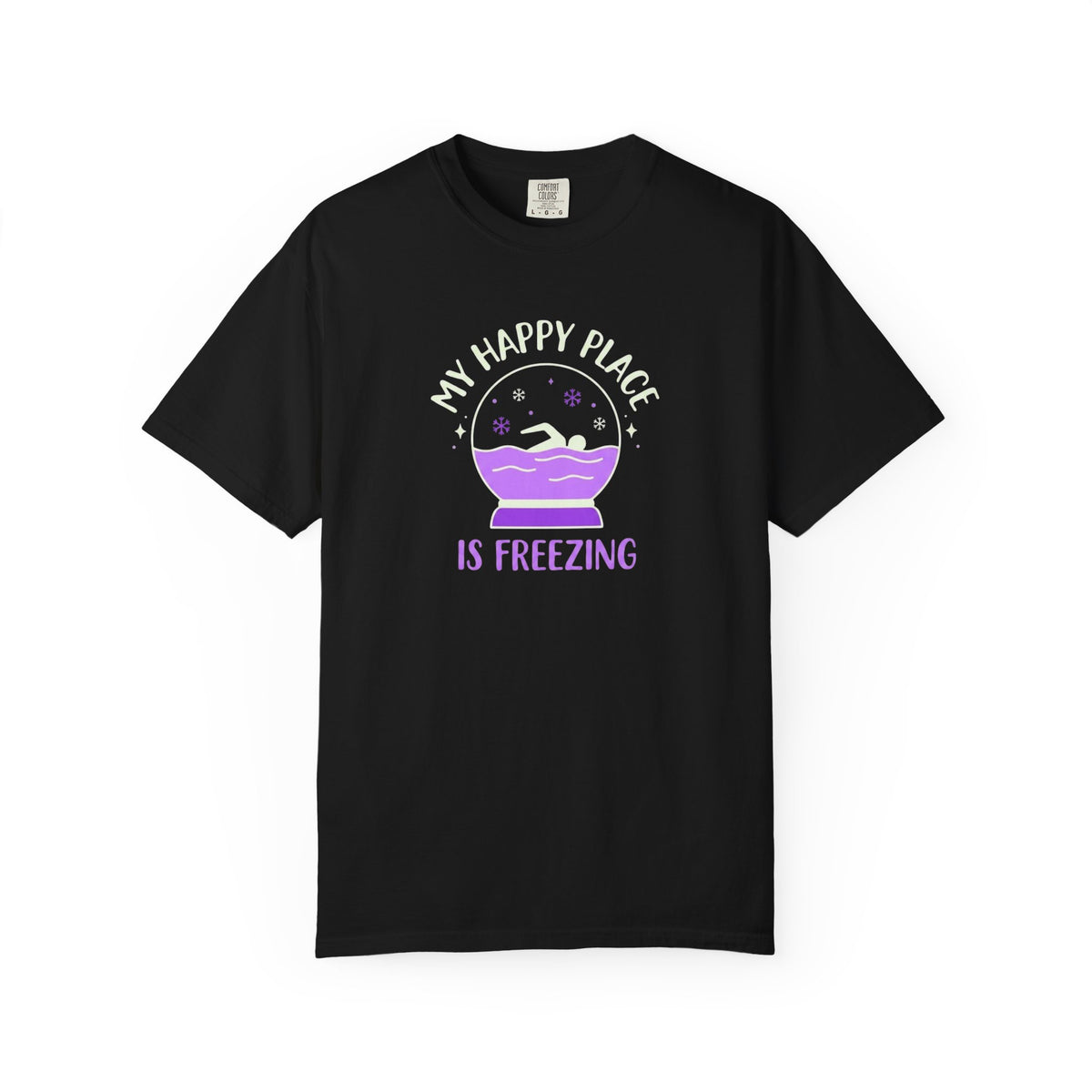 My Happy Place is Freezing T-shirt