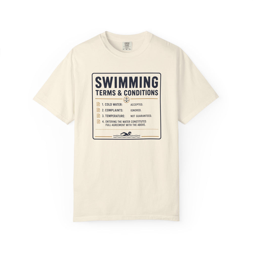 Swimming Terms and Conditions T-shirt