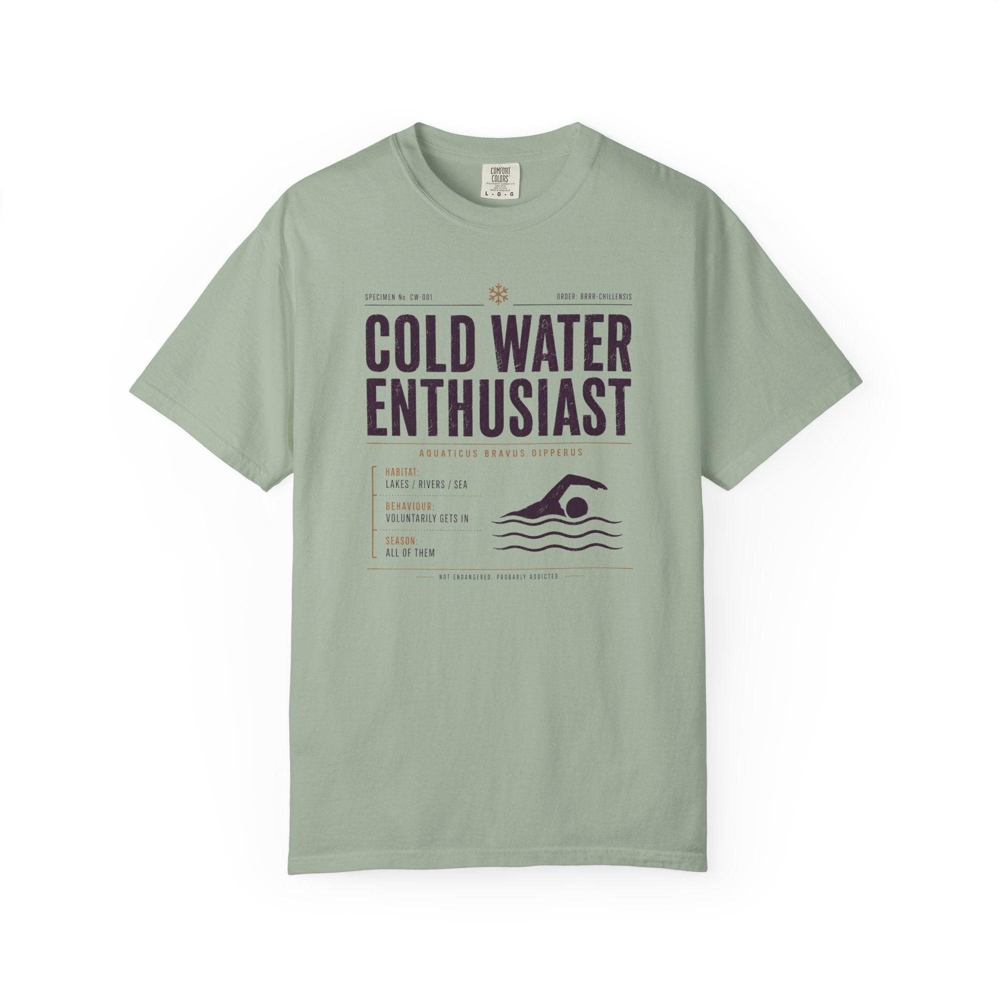 Cold Water Enthusiast T-shirt