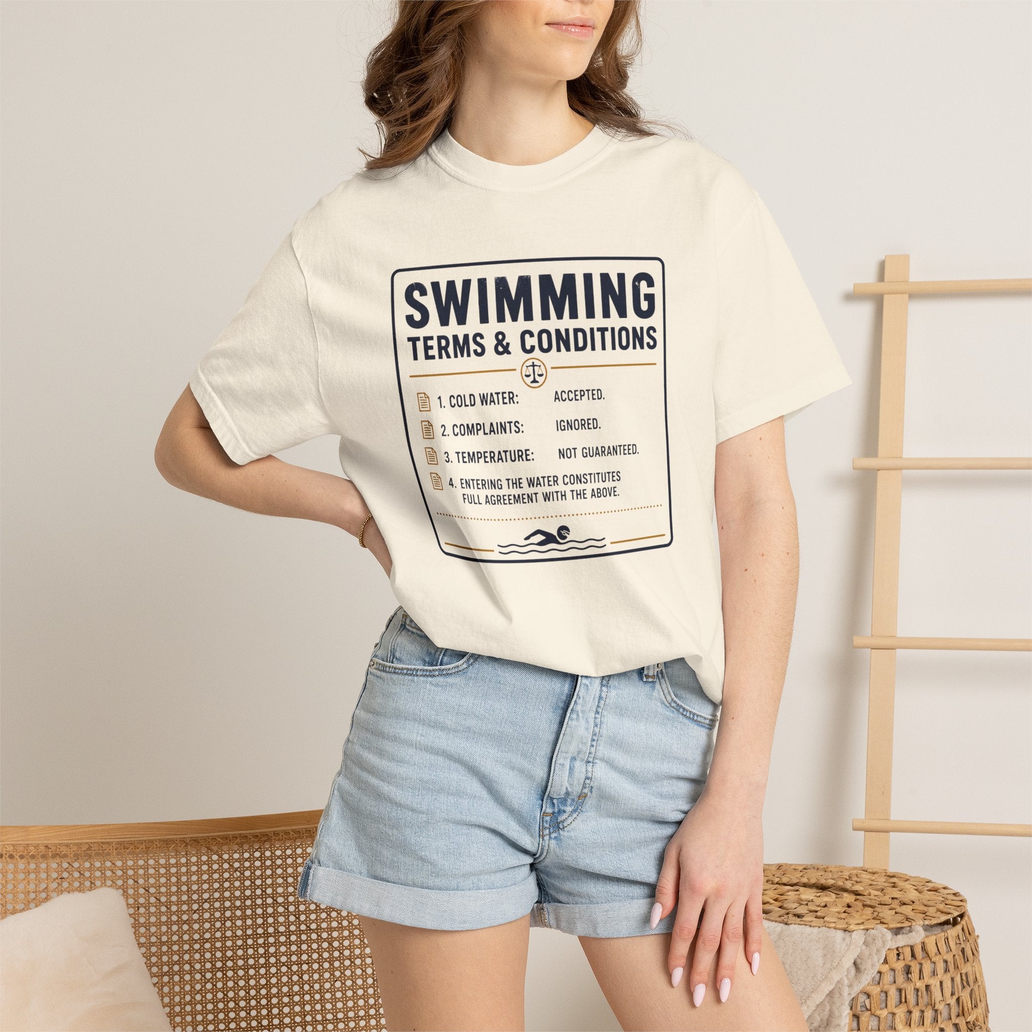 Swimming Terms and Conditions T-shirt