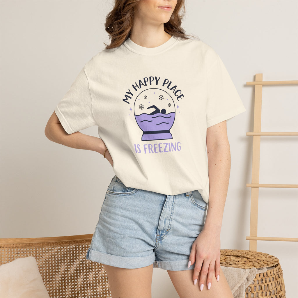 My Happy Place is Freezing T-shirt