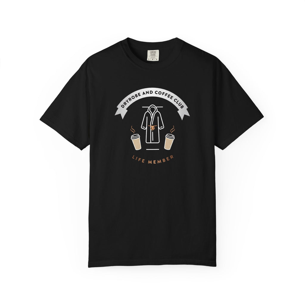 Dryrobe and Coffee Club T-shirt