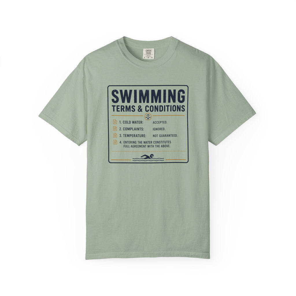 Swimming Terms and Conditions T-shirt