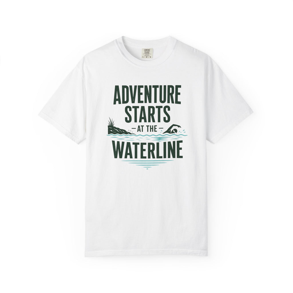 Adventure Starts at the Waterline T-shirt