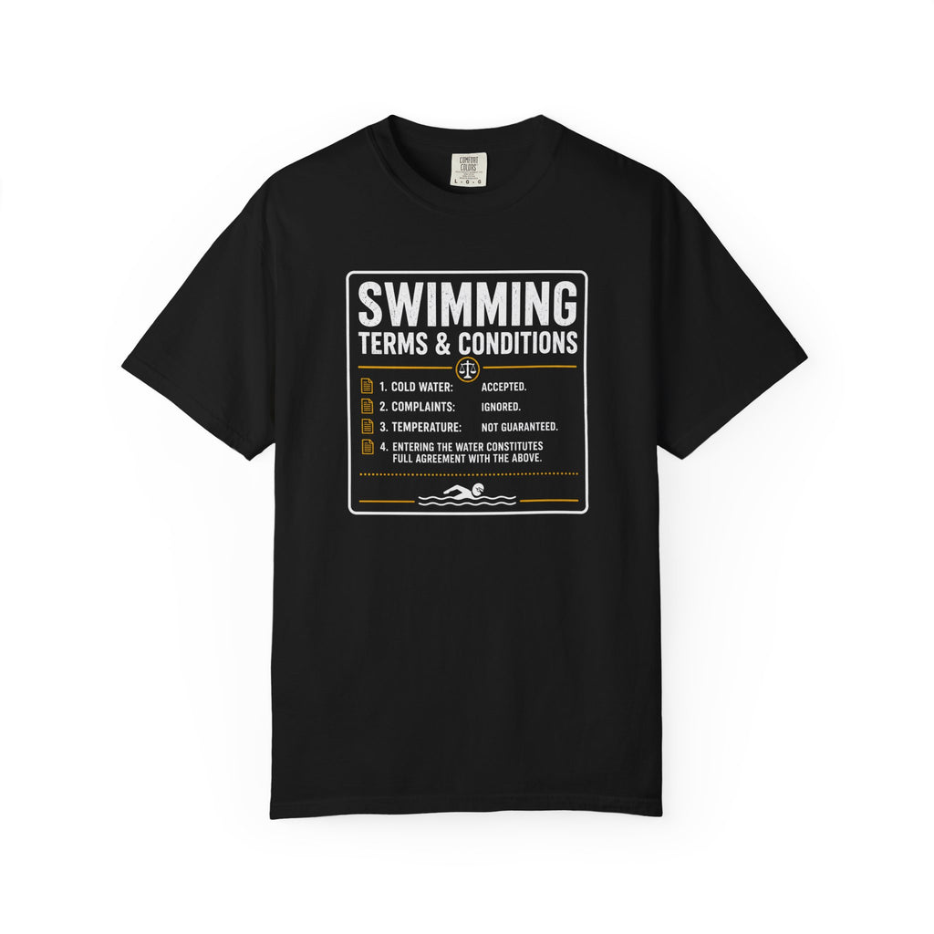 Swimming Terms and Conditions T-shirt