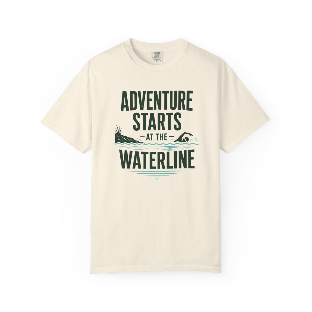 Adventure Starts at the Waterline T-shirt