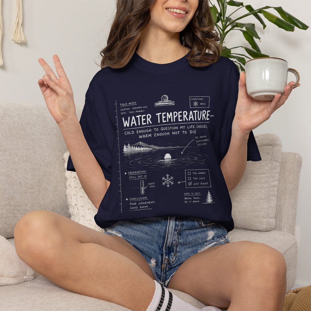 Wild Swimming Field Notes T-shirt