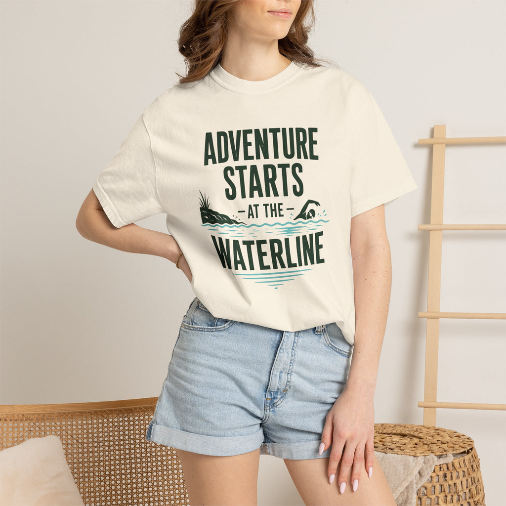 Adventure Starts at the Waterline T-shirt