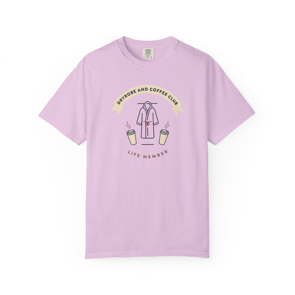 Dryrobe and Coffee Club T-shirt