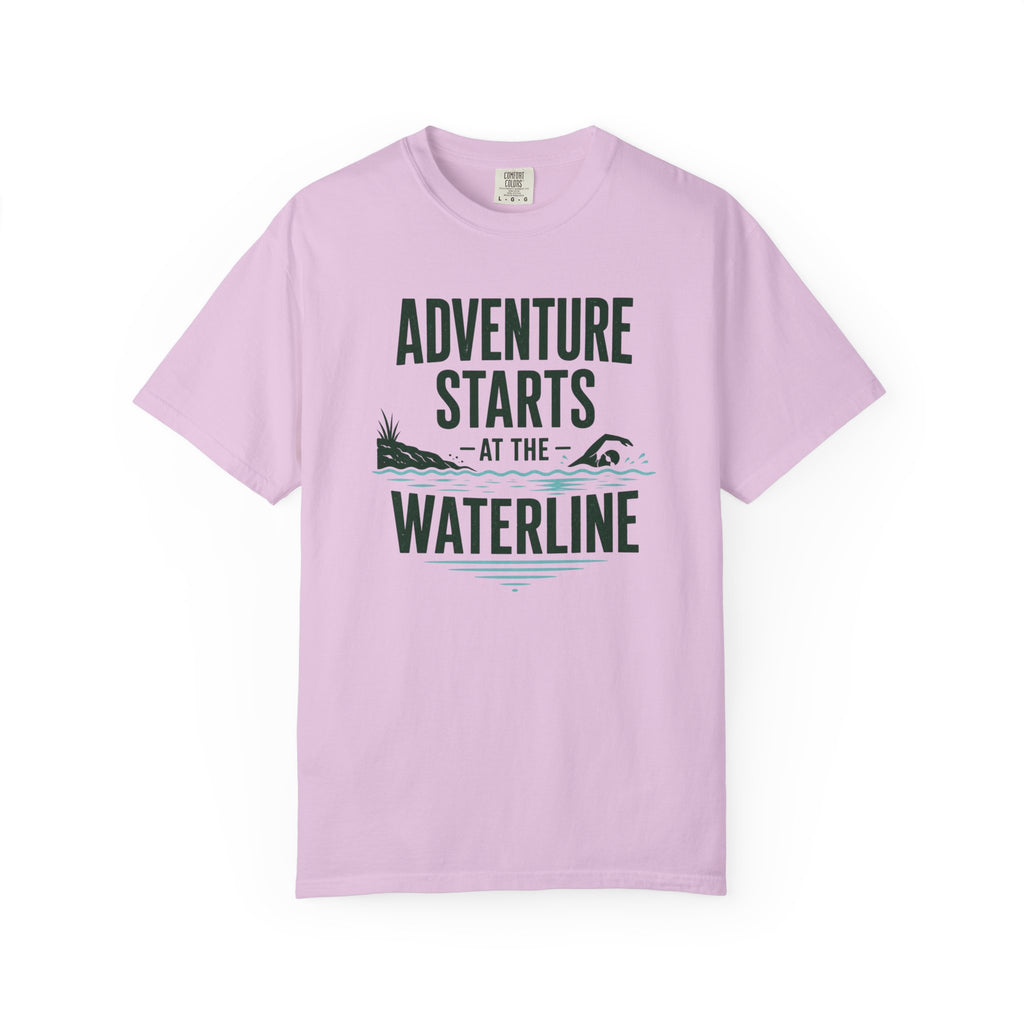 Adventure Starts at the Waterline T-shirt