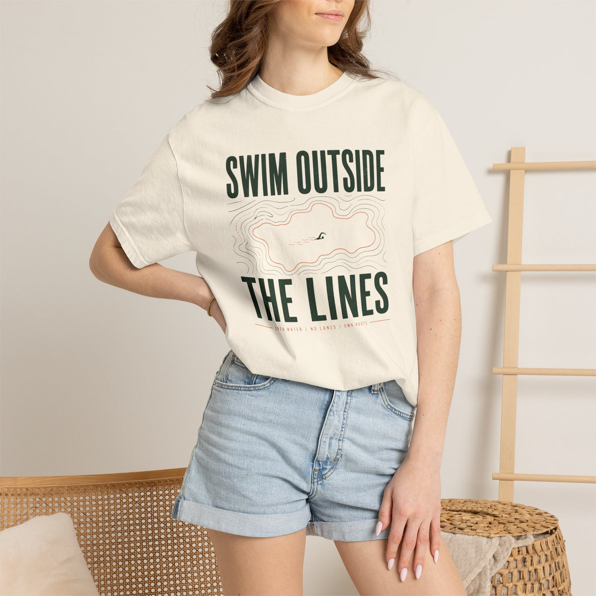 Swim Outside the Lines T-shirt