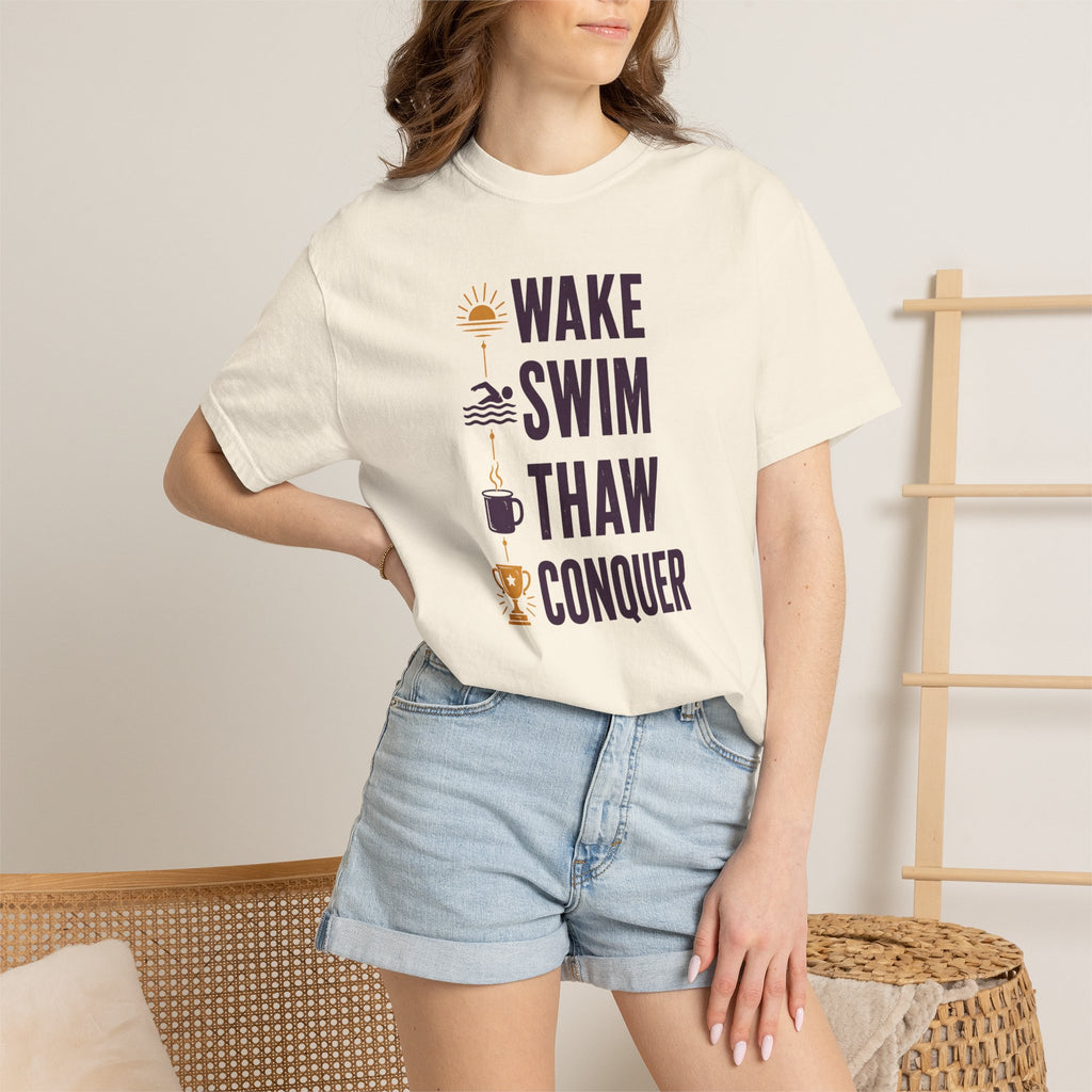 Wake Swim Thaw Conquer T-shirt