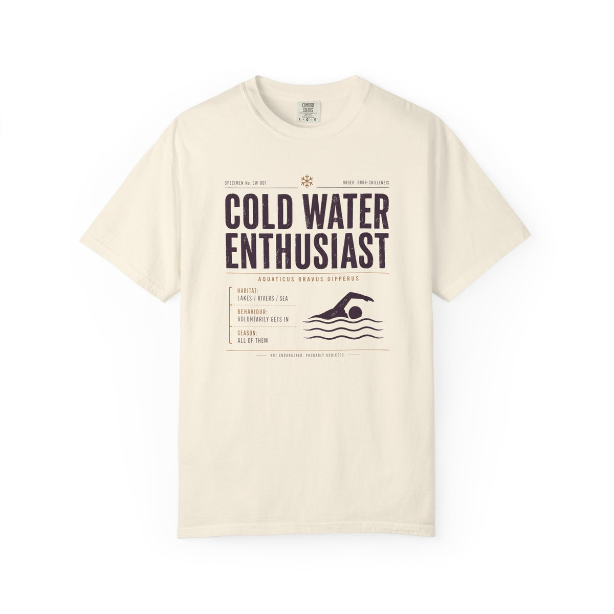 Cold Water Enthusiast T-shirt