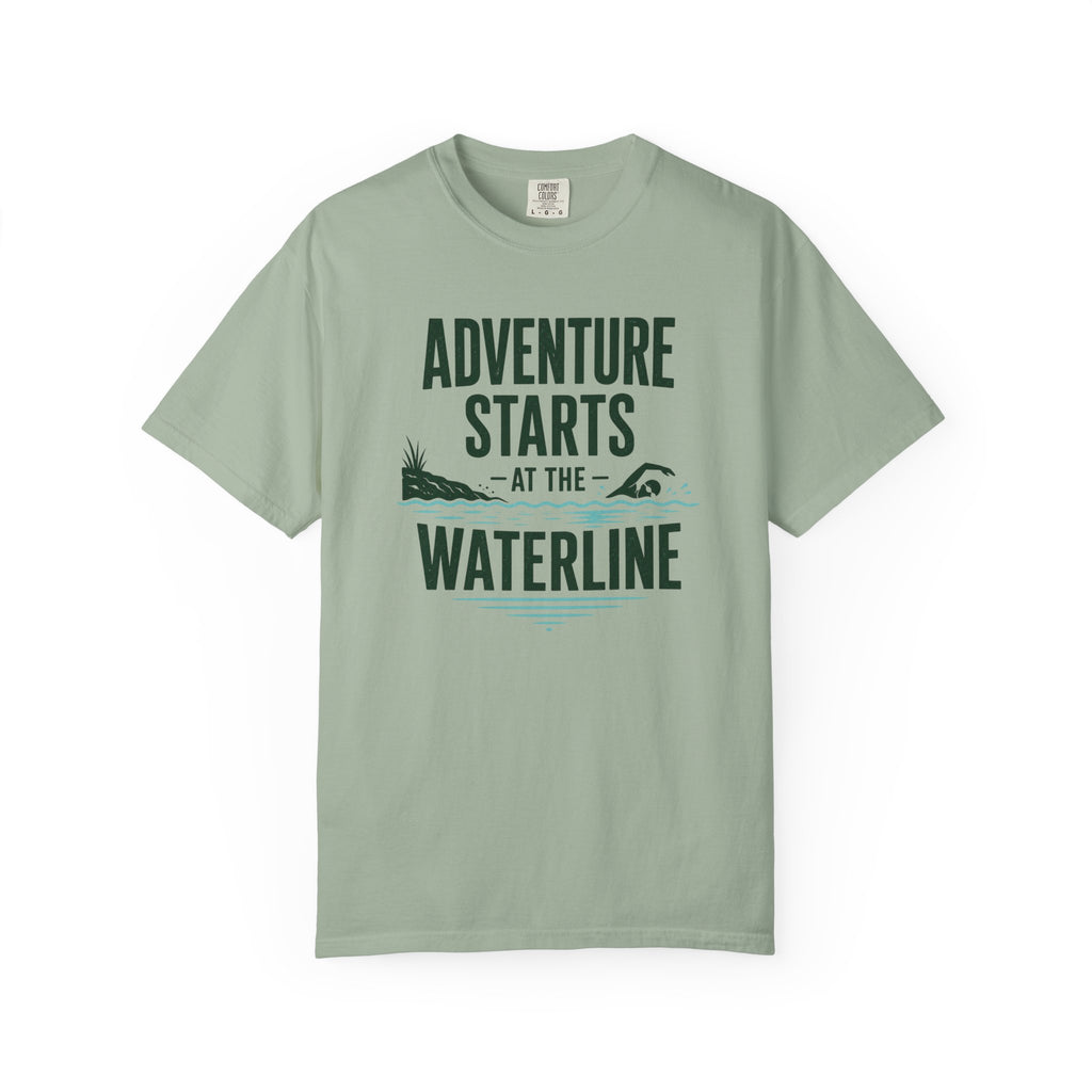 Adventure Starts at the Waterline T-shirt