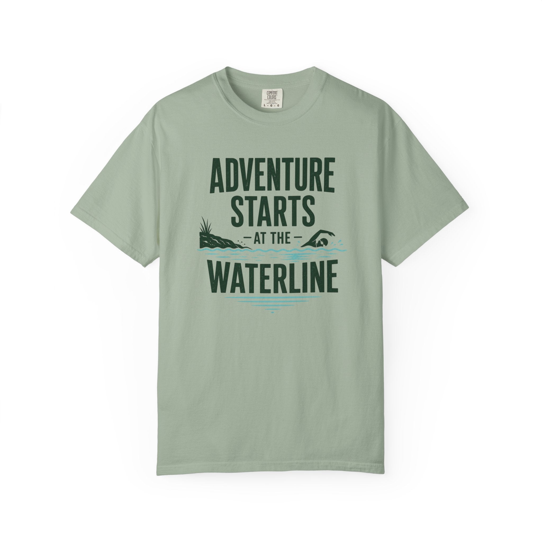 Adventure Starts at the Waterline T-shirt