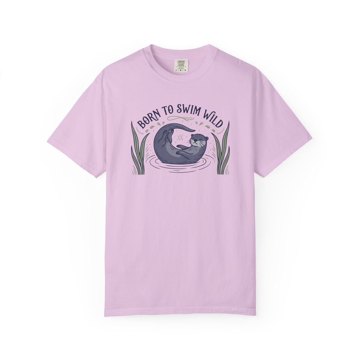 Otter Born to Swim Wild T-shirt