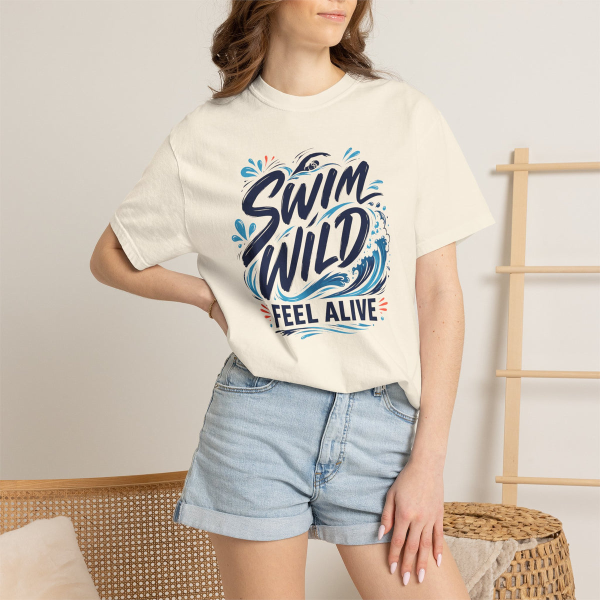 Swim Wild Feel Alive T-shirt
