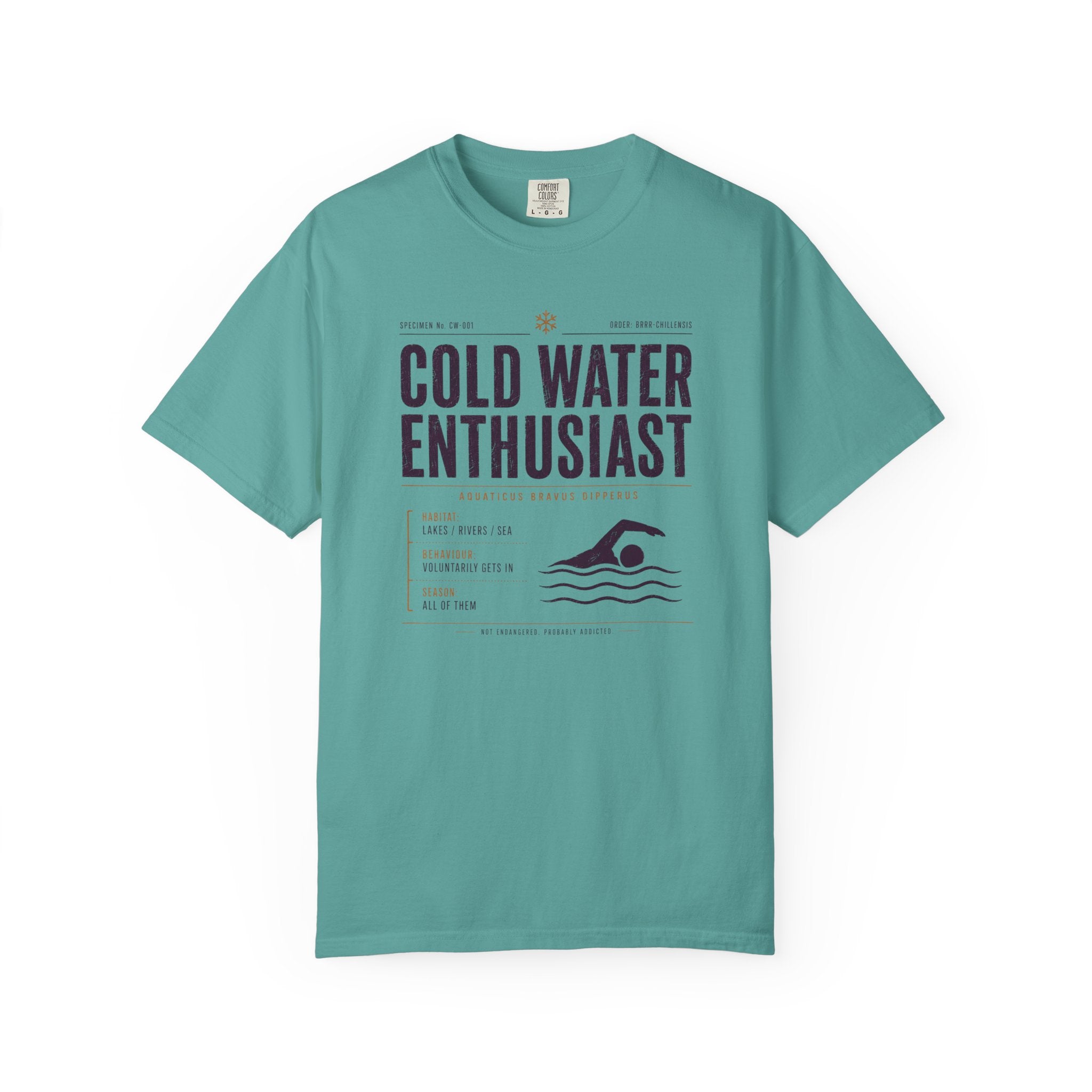 Cold Water Enthusiast T-shirt