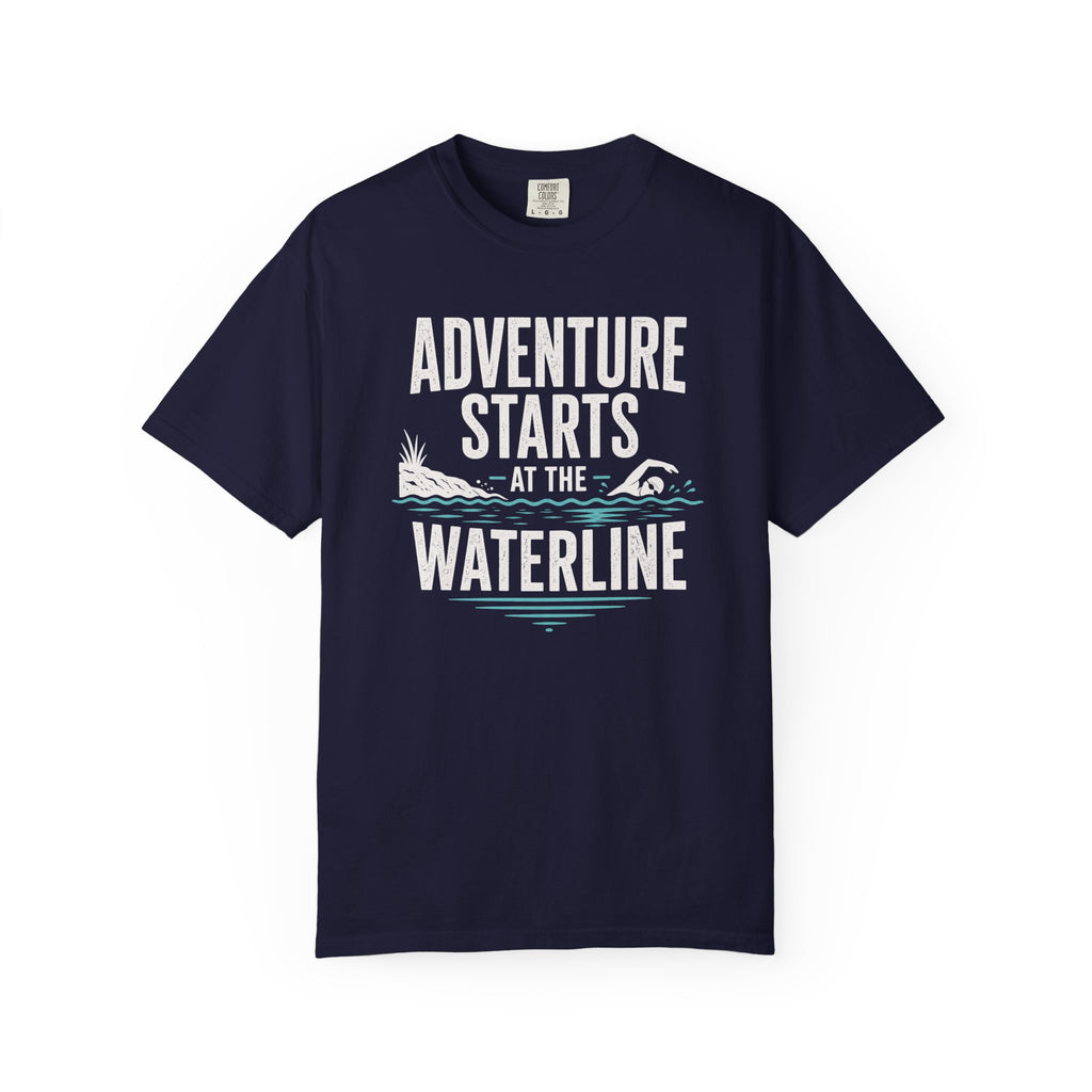 Adventure Starts at the Waterline T-shirt