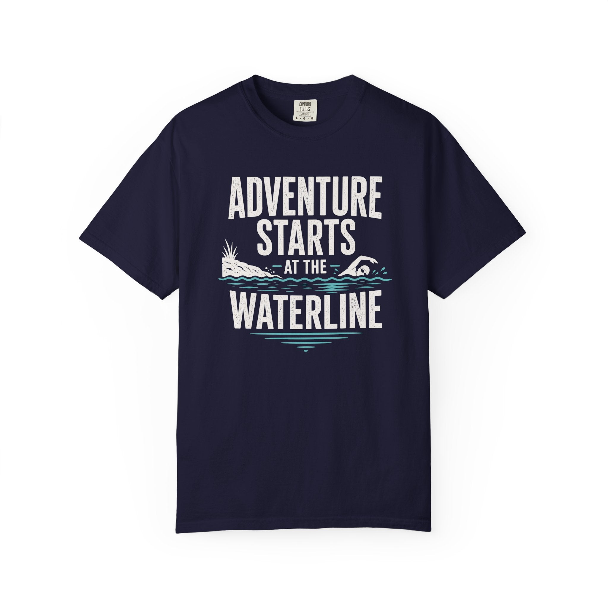 Adventure Starts at the Waterline T-shirt