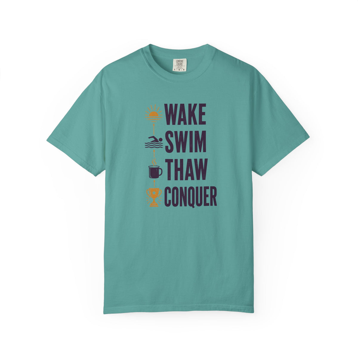 Wake Swim Thaw Conquer T-shirt