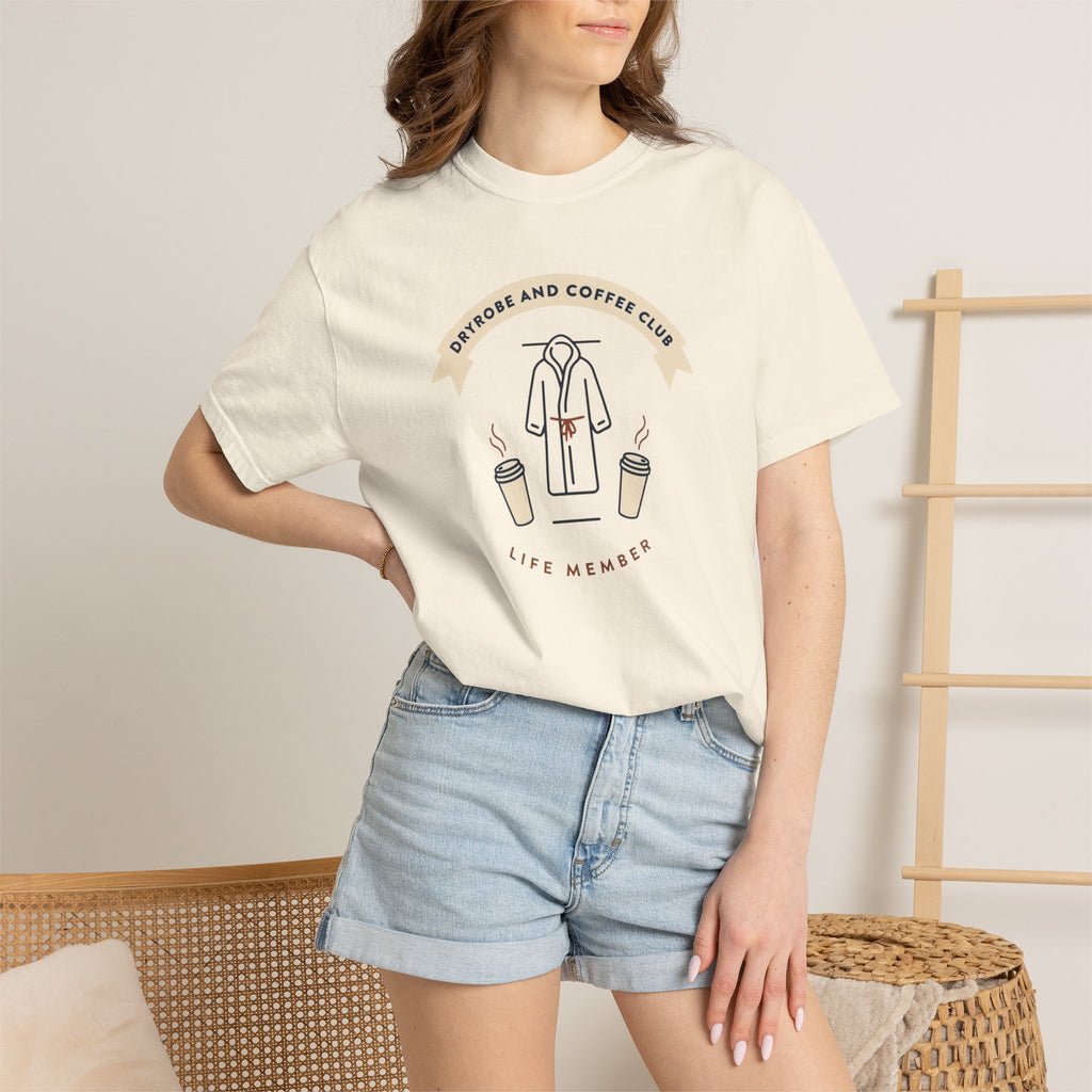 Dryrobe and Coffee Club T-shirt