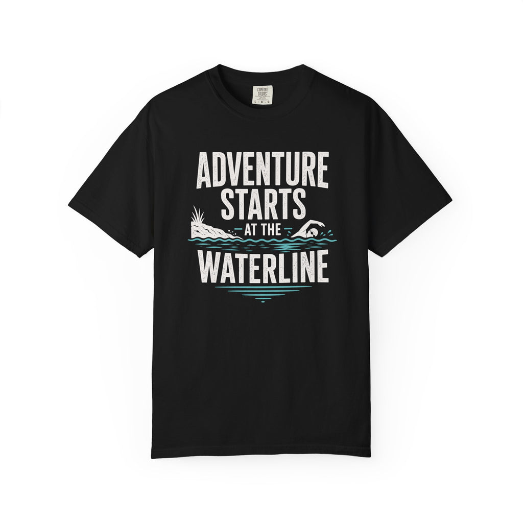 Adventure Starts at the Waterline T-shirt
